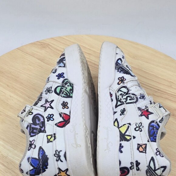 Adidas Originals Jeremy Scott Forum Low Mono I GX7177 Kids Shoes Size 9.5k - Picture 6 of 8